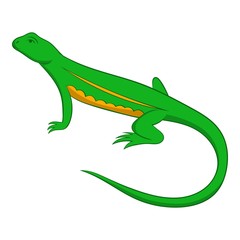 Fototapeta premium Salamander icon. Cartoon illustration of salamander vector icon for web