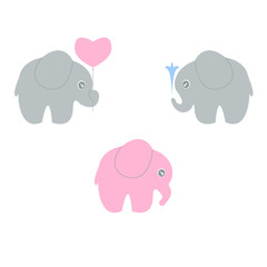 baby elephant set