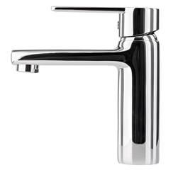 The water tap, faucet for the bathroom and kitchen mixer, isolat