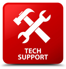 Tech support (tools icon) red square button