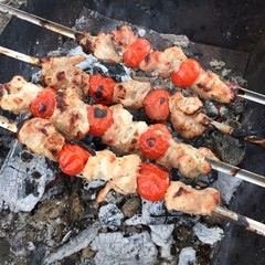Шашлык. Barbecue.