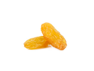 raisin isolated on the white background