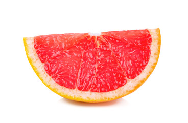 Fototapeta na wymiar Grapefruit isolated on the white background