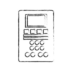 Robot with light bulb icon. Robotic technology machine cyborg and science theme. Isolated design. Vector illustration