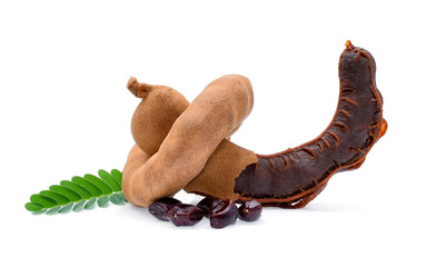 Fototapeta premium Tamarind isolated on white background