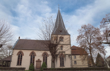Fototapeta na wymiar Kirche in Lorenzen