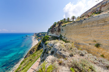 Scenic rocky coastline - August 2016, Sicily