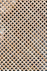 Wooden lattice, background, texture