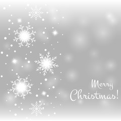 Winter postcard.Background