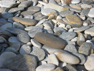 Steine unterschiedlicher Größe