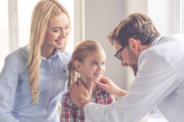 Obraz premium At the pediatrician