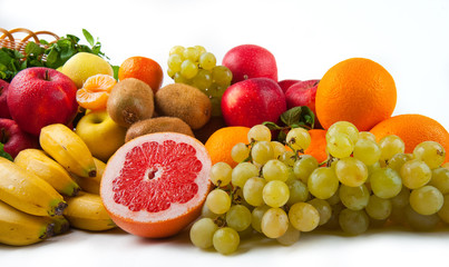 tasty and healthy food vegetables and fruits