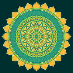 Vector indian Mandala