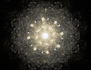 Geometry of Space series. Visually attractive backdrop made of c