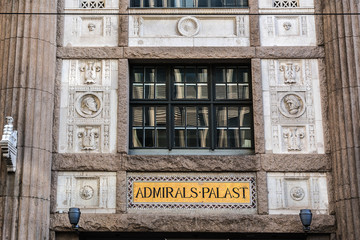 Admirals Palast building. Friedrichstrasse, Berlin, Germany.