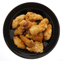 Chinese dish. Chinese food. Fried chichen wings
