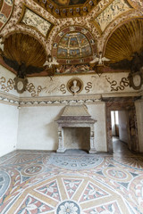 Obraz premium Palazzo Te in Mantua The ceiling frescoes are the most remarkable feature if the palace, built in the mannerist architectural style for Federico II Gonzaga, Marquess of Mantua. Italy