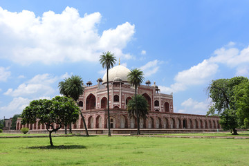 Mughal Emperor Humayun's Tomb in New Delhi, India.