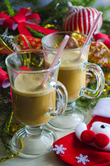 hot drink on holiday eve