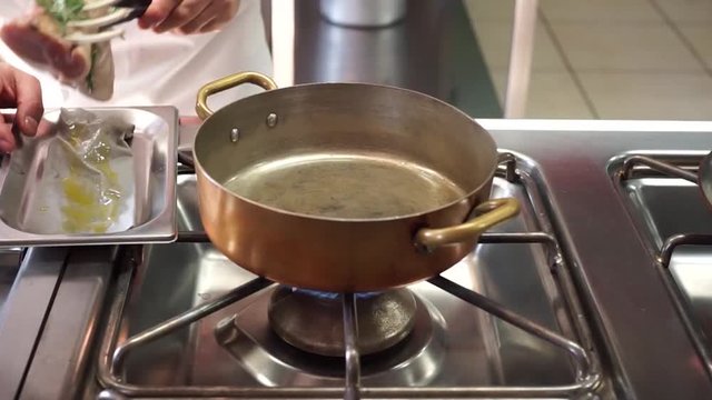 Browing the suckling pig