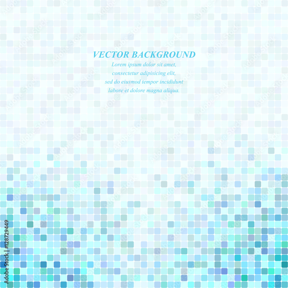 Poster abstract tiled square mosaic pattern background