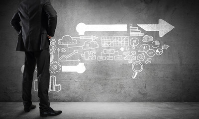 Business growth and progress concept
