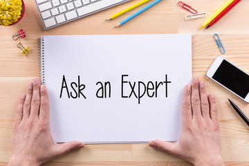 Ask an Expert Concept