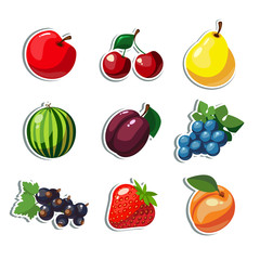 set of fruits