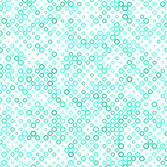 Teal circle pattern background design