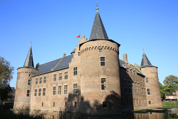The historic Castle Helmond in North Brabant, The Netherlands