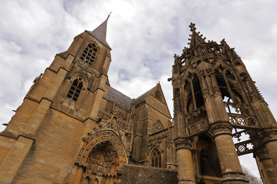 cath&eacute;drale d'Avioth, Meuse, France
