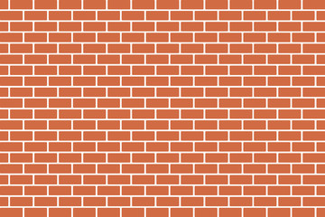 Abstract Background of Brown brick wall - Vector design