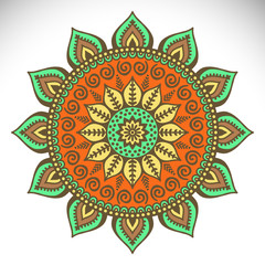 Vector indian Mandala
