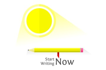 start writing now