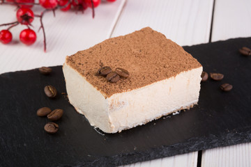 Italian tiramisu dessert