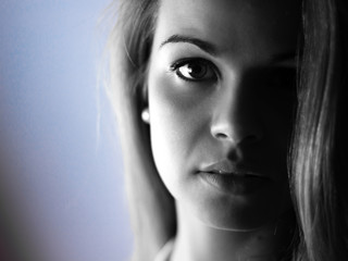 Fototapeta premium Retrato cercano modelo
