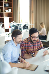 Obraz premium Men at work