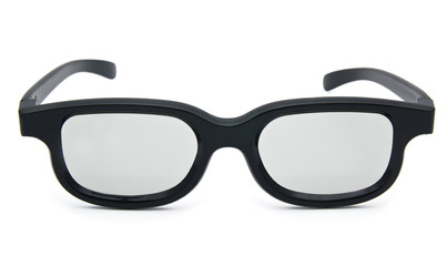 Fototapeta premium 3d glasses isolated