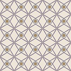 Fototapeta premium Rhombus seamless pattern