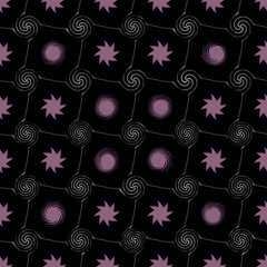 Star seamless pattern