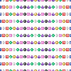 Diamonds seamless pattern