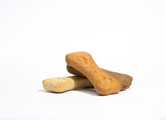 Dog biscuits. Treats are used for training.