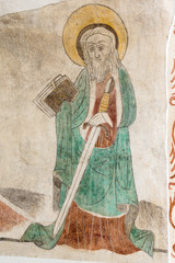 St. Paul with sword and book in his hands