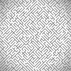 Abstract seamless pattern, maze