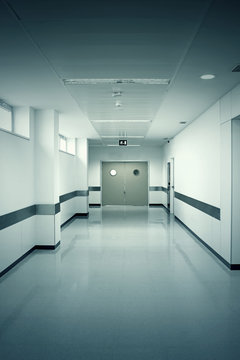 Exit of hospital