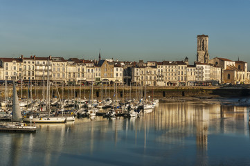 Obraz premium Puerto viejo de La Rochelle, Francia