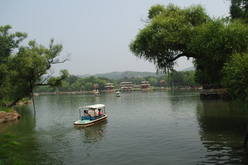 Fototapeta na wymiar China lake
