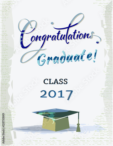 congratulations to graduate