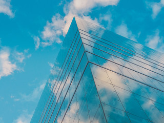 Skyscraper Buildings and Sky View