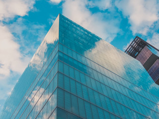 Obraz premium Skyscraper Buildings and Sky View